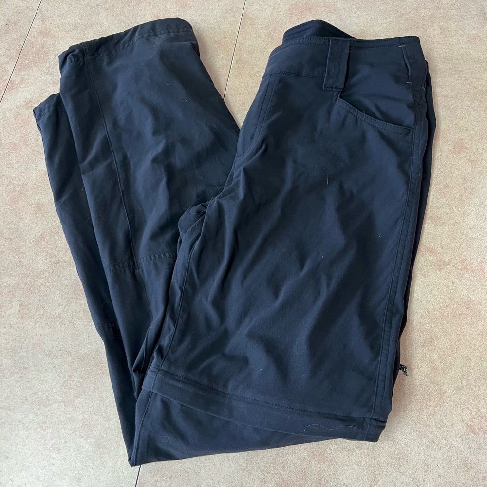 Columbia Black Omni-Shield Convertible Hiking Outdoor Athletic Nylon Pants